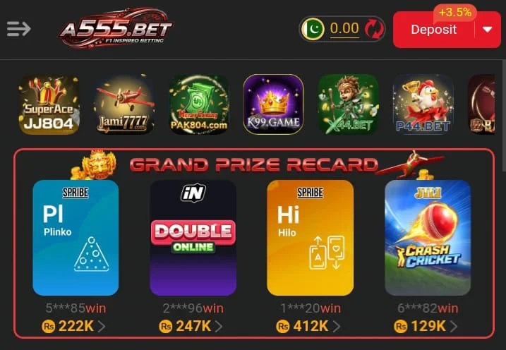 A555bet game